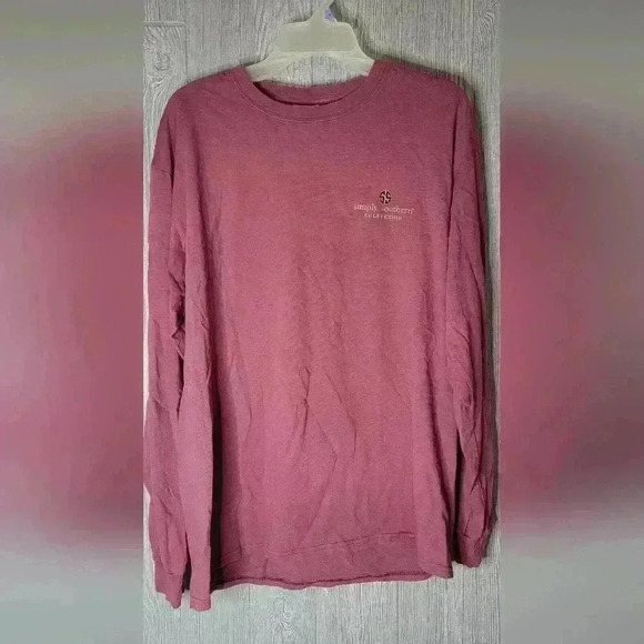 Simply Southern Christmas long sleeve tee size large " Believe in Magic" - Picture 1 of 5